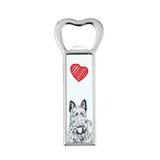 Artdog Škotski terier, Aberdeen terier - odpirač za steklenice s psom, personaliziran odpirač za hladilnik, unikatno darilo za moškega Art-Dog