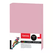 Papir barvni a4 80g pastel optima 1/500 OPTIMA - ROZA