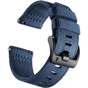 INF Najlonski pašček za uro za pametno uro Garmin Forerunner 255/265/245 Blue S, (21402189)