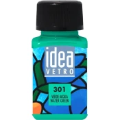 Maimeri Idea Vetro Barva za steklo Water Green 301 60 ml 1 kos