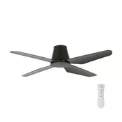 Lucci Air 213000 - Plafonski ventilator AIRFUSION ARIA, crne boje, sa daljinskim upravljacem