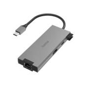 HAMA USB-C cvorište, multiport, 5 portova, 2 x USB-A, USB-C, HDMI™, LAN/Ethernet