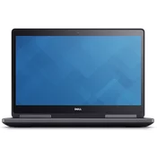 Prenosnik DELL Precision 7710 Workstation / i7 / RAM 32 GB / SSD Disk / 17,3” FHD - Dell - 12 mesecev - Na zalogi - Obnovljeno - A kvaliteta - PoceniPC - DELL prenosniki - Intel® Core™ i7-6820HQ / 2.70 GHz / Quad-Core / Turbo Boost 3.6 GHz - Intel - Intel® Core™ i7 - 32 GB - 500 GB / 7200 / SATA + 500 GB SSD - 43,9 cm (17,3) Full HD (1920x1080) LED - nVidia Quadro M4000M - Brez - da - brez - 3x