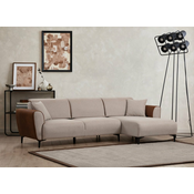 ATELIER DEL SOFA Ugaona garnitura Aren Right Beige Cinnamon