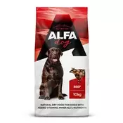ALPHA Suva hrana za pse Govedina, 10kg