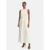 HUGO Cocktail obleka Kewina-1 50566973 Écru Slim Fit