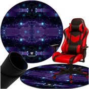 Dunmoon okrugla zaštitna podloga za gaming i uredsku stolicu 120 cm