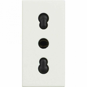 CLASSIA EURO VTIČNICA 2P+E/16A/250V 1M BELA RW4180