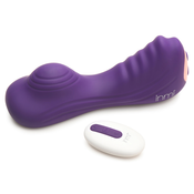 Inmi Ride N Grind 10X Vibrating Silicone Grinder Purple