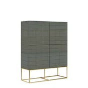 Livin Hill Komoda, RH04, 110x140x39,5 cm, zelena