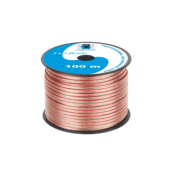 shumee CCA Cabletech zvočniški kabel 2 x 1 mm2 100 m prozoren