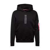 ALPHA INDUSTRIES Majica siva/rdeča/črna/bela