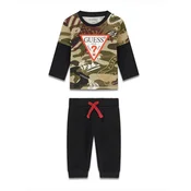 Guess Komplet bluza in hlače I6BG01 K5800 Črna Regular Fit