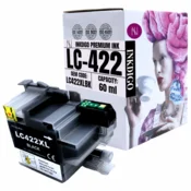 Inkdigo tusz LC422XLBK kompatybilny z Brother MFC-J5340DW MFC-J6540DW Certyfikat TÜV