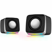 Esperanza EGS108 Speakers 2.0 LED Black 6W