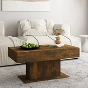 Stolic za kavu dimljeni hrast 96 x 50 x 45 cm konstruirano drvo