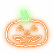 Forever LED neonska buča oranžno-zelena
