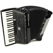 Hohner BRAVO III 96-basna harmonika črna