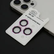Zastita za kameru octagon diamond za iphone 16 pro (6.3)/16 pro max (6.9) crvena ( FL11468 )