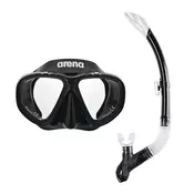 Arena PREMIUM SNORKELING SET, set za ronjenje, crna 002018
