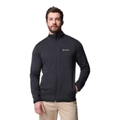 Columbia ESSENTIAL HIKE GRID FLEECE FULL ZIP, moška pohodna jopa, črna 2136841