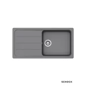 Schock Granitna ugradna sudopera Formhaus D100L, 100x50cm, Bela