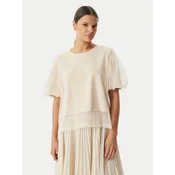 Rinascimento Bluza CFC0128215003 Bež Regular Fit