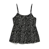 VERO MODA Top VMEASY  črna / bela