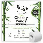 Cheeky Panda Toaletni papir - 4 zvitki x 200 listov