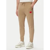HUGO Spodnji del trenirke Doak212 50447963 Bež Regular Fit