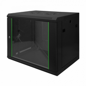 Digitus zidni kabinet 9U 505 600x450 črn sestavljen DN-19 09-U-EC-SW