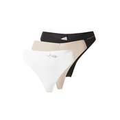 Tommy Hilfiger Underwear Tanga gaćice, nude / crna / bijela