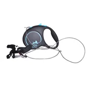 Flexi Flexi Black Design S 5m povodac za pse, do 15kg