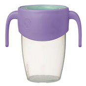 360° lonček za učenje pitja brez polivanja 250 ml - lilac pop