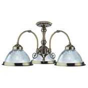 Top Light 83/PL/ZL - Plafonsko svetlo 3xE27/60W