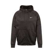 NIKE Športna jopa na zadrgo, črna