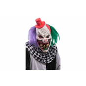 Carnival Toys karnevalska maska, strašni klaun, guma