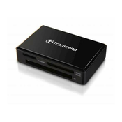 Čitalec kartic Transcend RDF8 črn, USB A 3.1 -- SD, microSD, CompactFlash