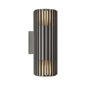 Nordlux - Zunanja stenska svetilka ALUDRA 2xE27/15W/230V IP54 antracit