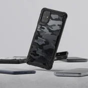 Ringke Fusion X Design vzdržljivo ohišje za Samsung Galaxy M31s Camo črno