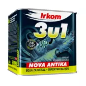 3u1 Antik Boja za metal bordo 1kg Irkom
