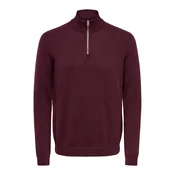 Only & Sons Pulover ONSALEX rdeča