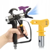 shumee Rosfix Rosfix TurboJet TJ1 pištola za brizganje barve + šoba za barvo Rosfix Ultra Spray Model 517