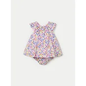 Mayoral Poletna obleka 1834 Pisana Regular Fit