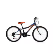 ADRIA MTB STINGER 24/18HT grafitno-oranž