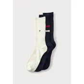 Tommy Hilfiger Underwear Nogavice mornarska/rdeča/off-bela