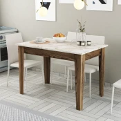 Hanah Home Trpezarijski sto Kiev 506 110x75x72cm Orah