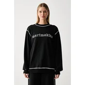 Marimekko oversize pulover ženski bombažen