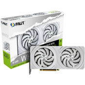 Graphics card GeForce RTX 4060 Ti 8GB GDDR6 128bit 3DP white