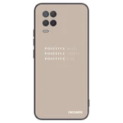 Silikonski črni ovitek za Realme 8 5G - Positive Vibes